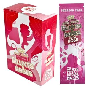 Royal Blunts | Blunts & Roses 2 Rose Petal Infused Wraps